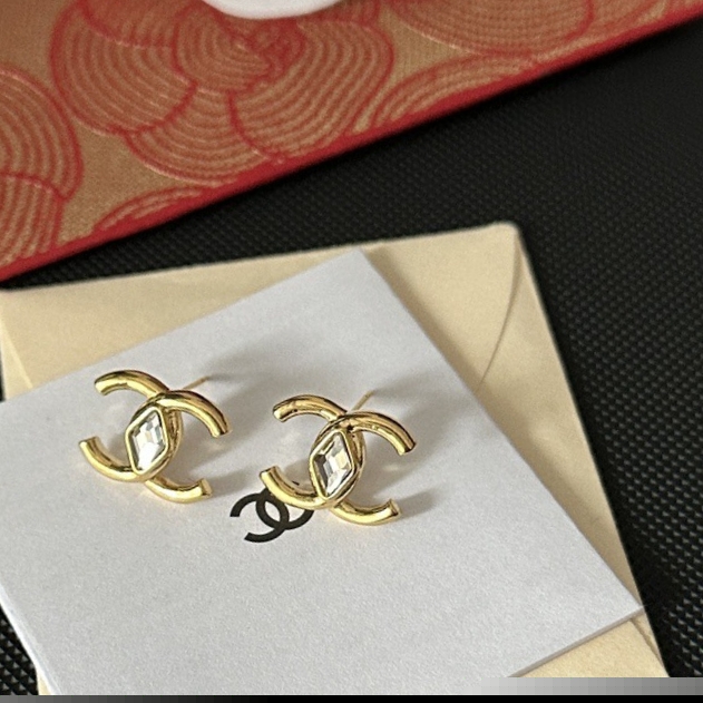 Ch*el earrings